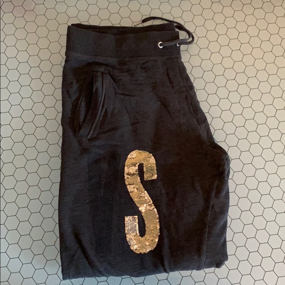 Victoria’s Secret Sequin Sweatpants Size Medium